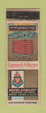 Matchbook Cover - Hotel Conant Omaha NE WEAR #2 WHITE GOLD