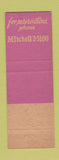 Matchbook Cover - Douglas Hotel Newark NJ