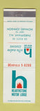 Matchbook Cover - Hearthstone Motor Lodge Parsippany NJ