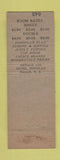 Matchbook Cover - Molly Pitcher Hotel Red Bank NJ WEAR