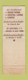 Matchbook Cover - The Madison Hotel Atlantic City NJ