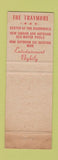 Matchbook Cover - The Traymore Hotel Atlantic City NJ