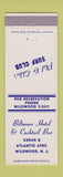 Matchbook Cover - Biltmore Hotel Wildwood NJ