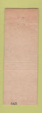 Matchbook Cover - Molly Pitcher Hotel Red Bank NJ BLACK