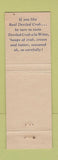 Matchbook Cover - Adelphi Witte Restaurant Wildwood By the Sea NJ