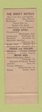 Matchbook Cover - Hotel Robert Treat Newark NJ