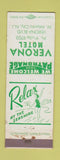 Matchbook Cover - Veron Motel Atlantic City NJ girlie WEAR