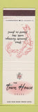 Matchbook Cover - Town House Omaha NE