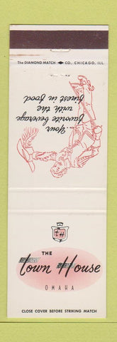 Matchbook Cover - Town House Omaha NE