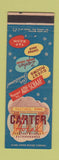Matchbook Cover - Carter Hotel Hastings NE