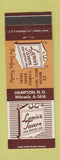 Matchbook Cover - Lamie's Tavern Hampton NH