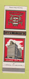 Matchbook Cover - The Madison Hotel Atlantic City NJ