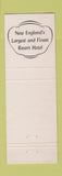 Matchbook Cover - Mount Washington Hotel Bretton Woods NH