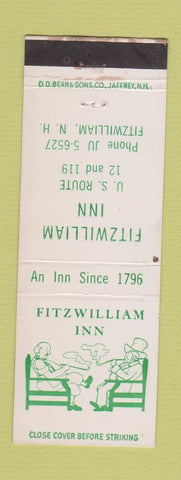 Matchbook Cover - Fitzwilliam Inn NH