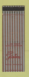 Matchbook Cover - Hotel Finlen Butte MT