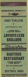 Matchbook Cover - Bucyrus Restaurant OH
