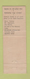 Matchbook Cover - Thayers Hotel Grill Littleton NH