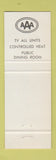 Matchbook Cover - Clarendon Inn Intervale NH