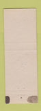 Matchbook Cover - Buffalo Motel Lincoln NE WHITE