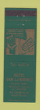 Matchbook Cover - Hotel Sam Lawrence Lincoln NE