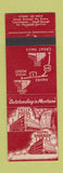 Matchbook Cover - Falls Hotel Hotel Sherman Great Falls Wolf Point MT