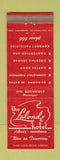 Matchbook Cover - Lalonde Hotel Sidney MT low phone #