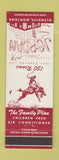 Matchbook Cover - Jordan Hotel Glendive MT Cowboy