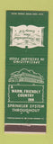 Matchbook Cover - Presidential Inn Conway NH