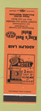 Matchbook Cover - King's Rest Motel Billings MT ORANGE