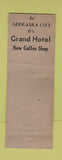 Matchbook Cover - Dale Hotel Holdrege NE BLACK