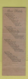 Matchbook Cover - Hotel Pathfinder Fremont NE