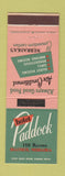 Matchbook Cover - Hotel Paddock Beatrice NE