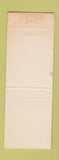 Matchbook Cover - Topper Motel Lincoln NE