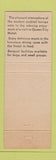 Matchbook Cover - Queen City Motel Manchester NH