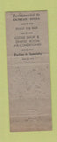 Matchbook Cover - Paddock Hotel Beatrice NE