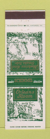Matchbook Cover - Blackstone Hotel Omaha NE Orleans Room
