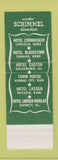 Matchbook Cover - Blackstone Hotel Omaha NE Orleans Room