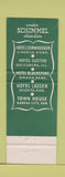 Matchbook Cover - Blackstone Hotel Omaha NE Orleans Room