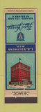 Matchbook Cover - Hotel Yancey Grand Island NE