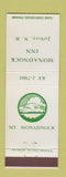 Matchbook Cover - Monadnock Inn Jaffrey NH