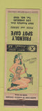 Matchbook Cover - Friendly Spot Cafe Los Angeles CA pinup