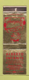Matchbook Cover - Alberto Infante Italian Grocery LPs Sharon PA Christmas WEAR