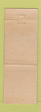Matchbook Cover - Concession Management Baseball TX