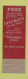 Matchbook Cover - Berbiglia Liquors Mixers
