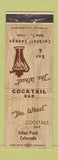 Matchbook Cover - The Wheel Estes Park Colorado Bar WEAR