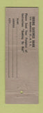 Matchbook Cover - Irving Savings Bank New York City