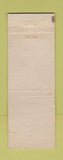 Matchbook Cover - Evans Super Service Kansas City MO oil gas WEAR