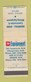 Matchbook Cover - Ingersoll Rand Tractors Grants NM Albuquerque