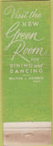 Matchbook Cover - Hotel Edison New York City