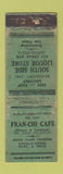 Matchbook Cover - Fran Chi Cafe Minneapolis MN WORN